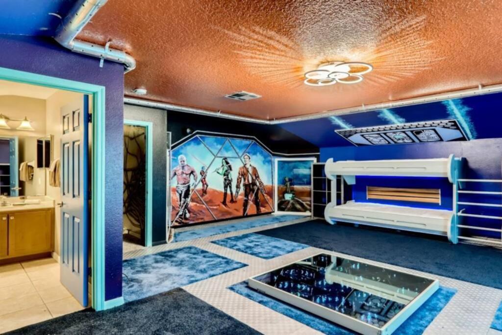 The Marvel Mansion 5Br Pool Home Near Disney World أورلاندو المظهر الخارجي الصورة